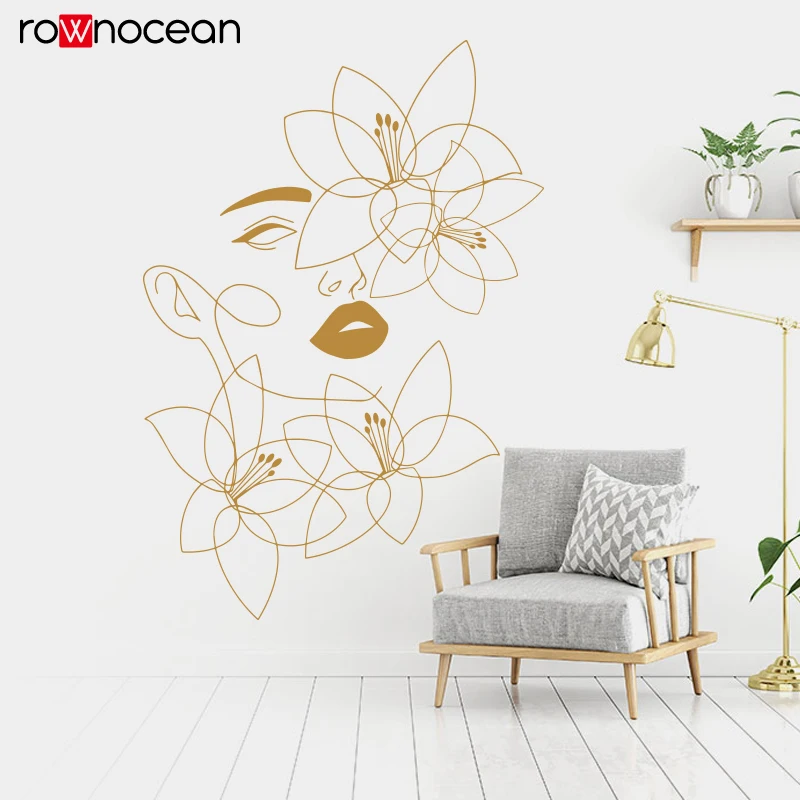 One Line Wall Decals Beauty Wa - Spa Wellness And Beauty recension och pris