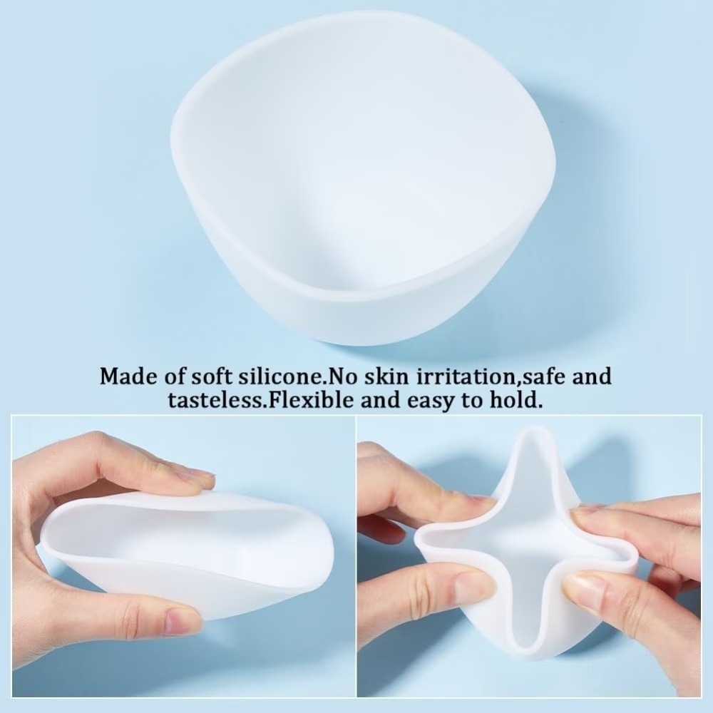 White Diy Face Mask Mixing Bow - Face Mask Silicone recension och pris