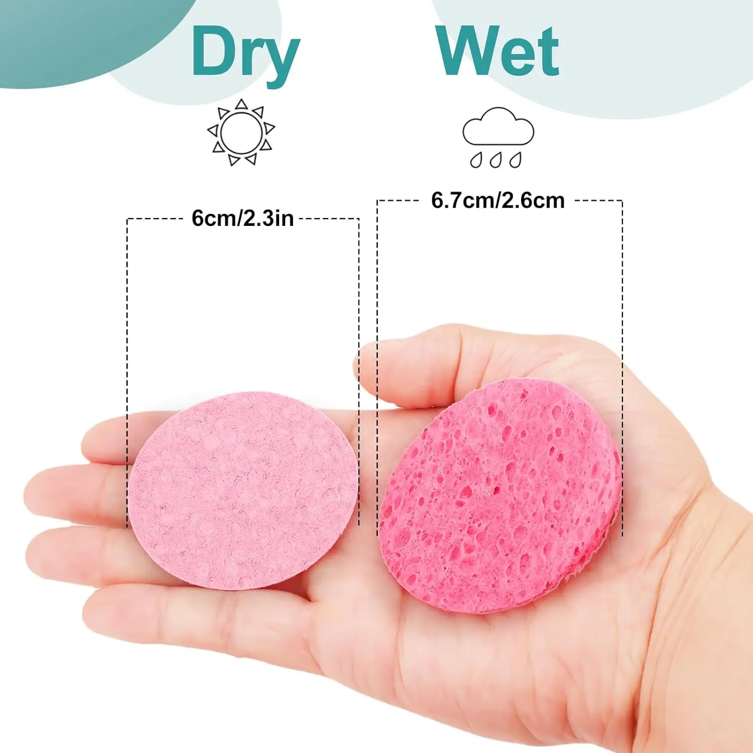 50/500PC Natural Cellulose Fac - Spa Wellness Locations recension och pris