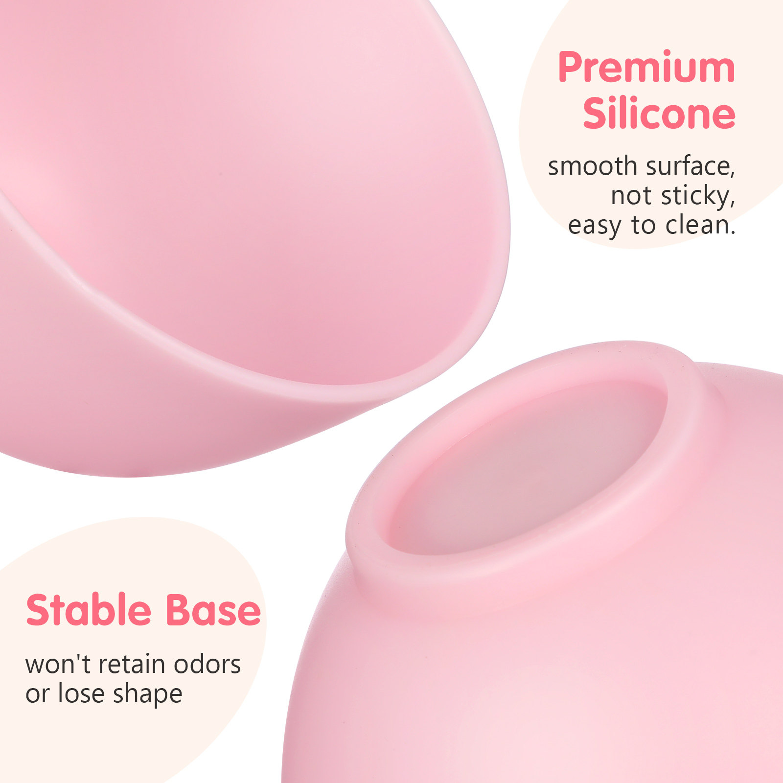 3Pcs Facial Mask Bowls Silicon - Face Mask Silicone recension och pris
