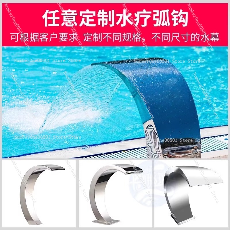 C00317 304 Stainless Steel Cur - Spa Y Wellness recension och pris