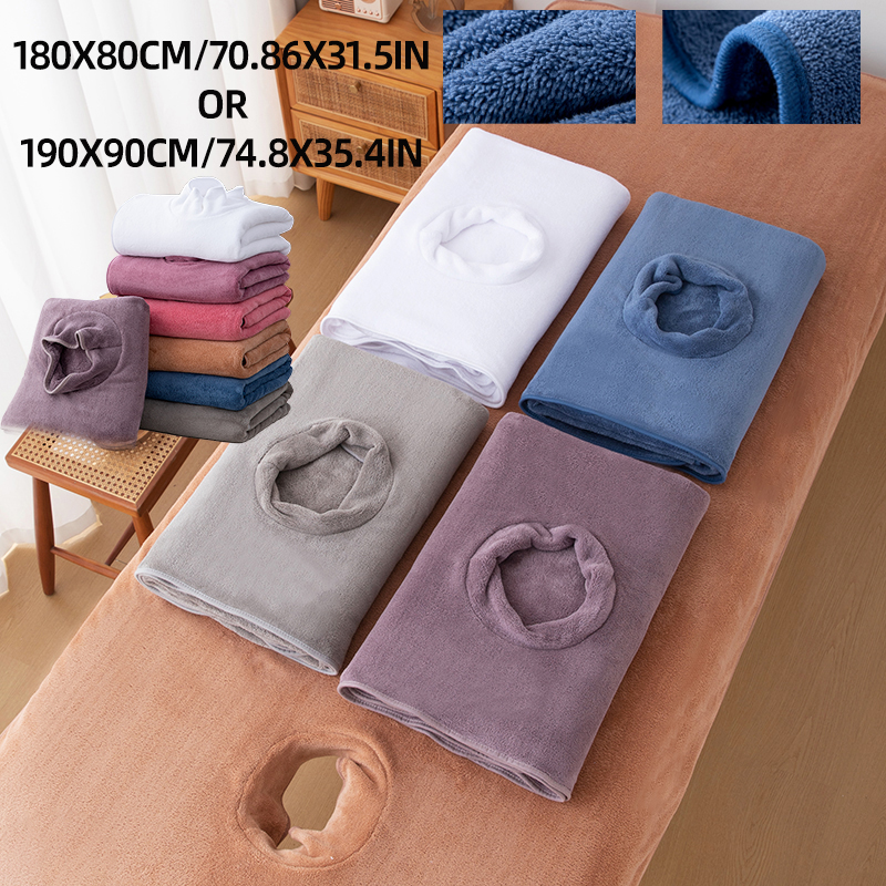 1Pc Beauty Bed Sheet with Hole - Spa Wellness And Beauty recension och pris