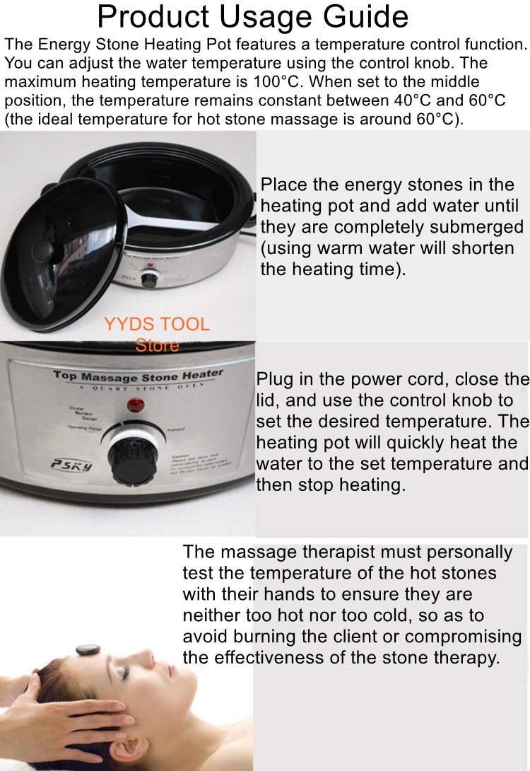 SPA Energy Stone Heater, Welln - Spa Wellness And Beauty recension och pris