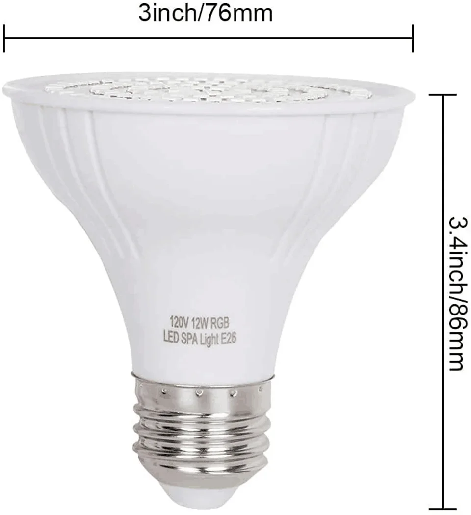 12W SPA Lamp LED Swimming Pool - Xy Spa & Wellness George Town Reviews recension och pris