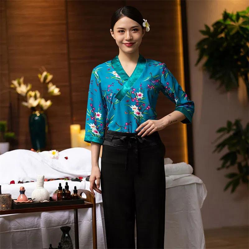 Pattern Top Slim Fit Technicia - Spa Wellness And Beauty recension och pris