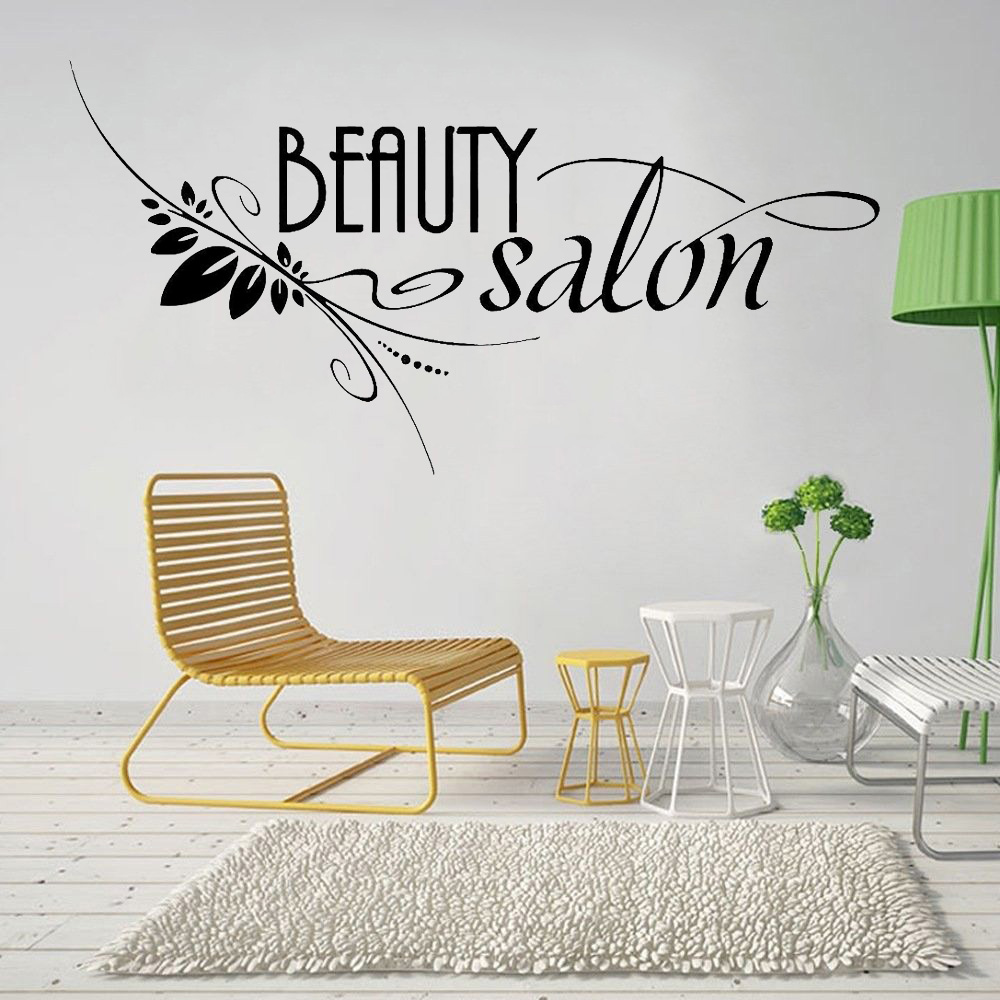 Beauty Salon Sign Vinyl Wall S - Spa Wellness Locations recension och pris