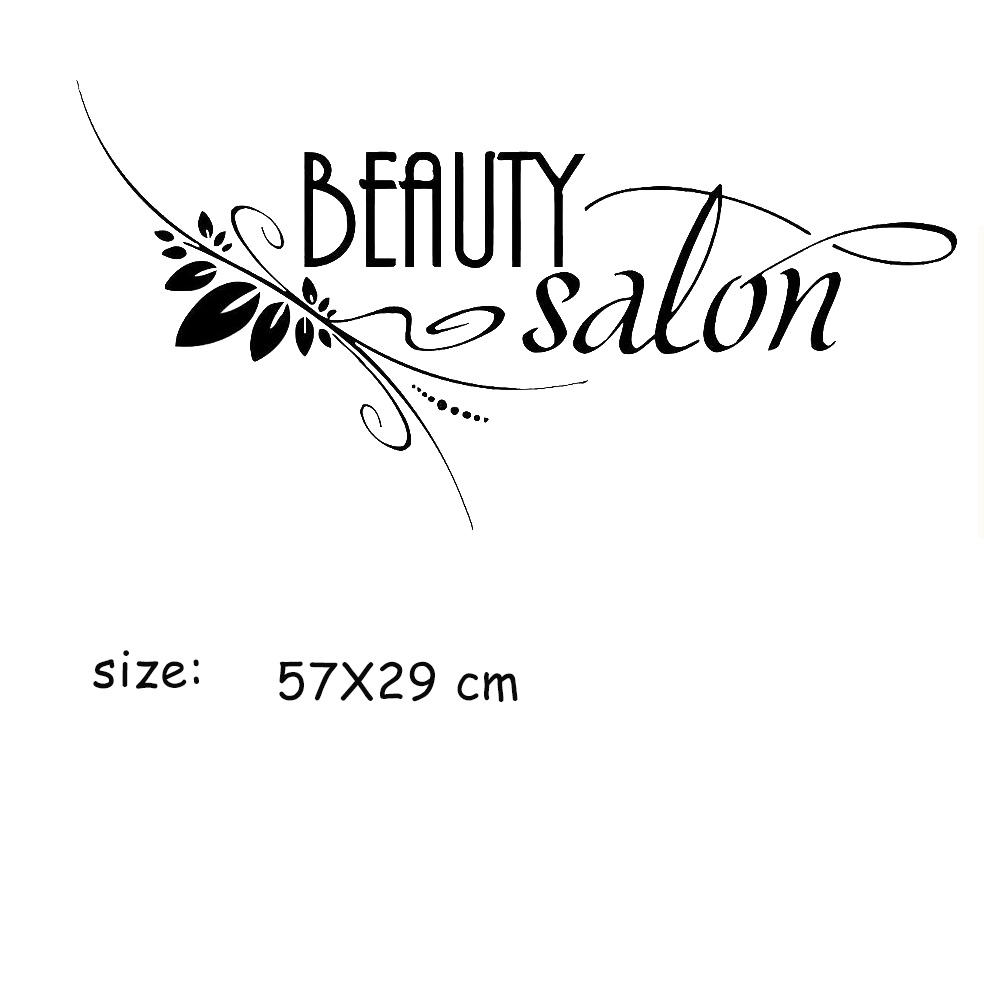 Beauty Salon Sign Vinyl Wall S - Spa Wellness Locations recension och pris