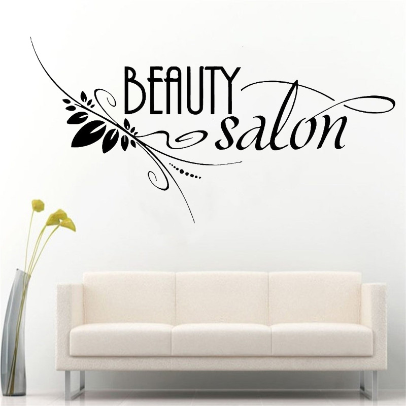 Beauty Salon Sign Vinyl Wall S - Spa Wellness Locations recension och pris