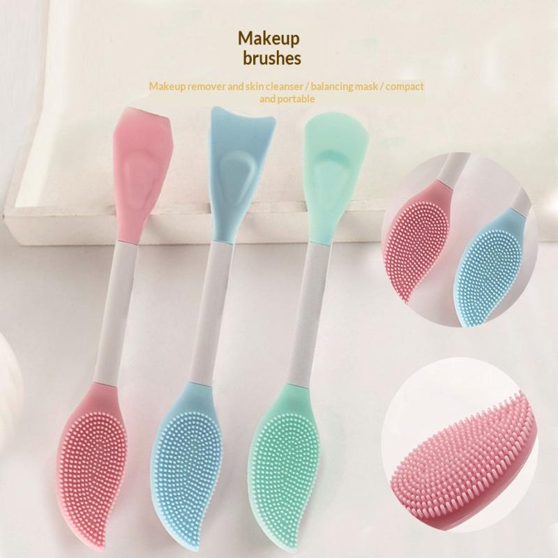 Double Head Facial Mask Brush  - Face Mask Silicone recension och pris