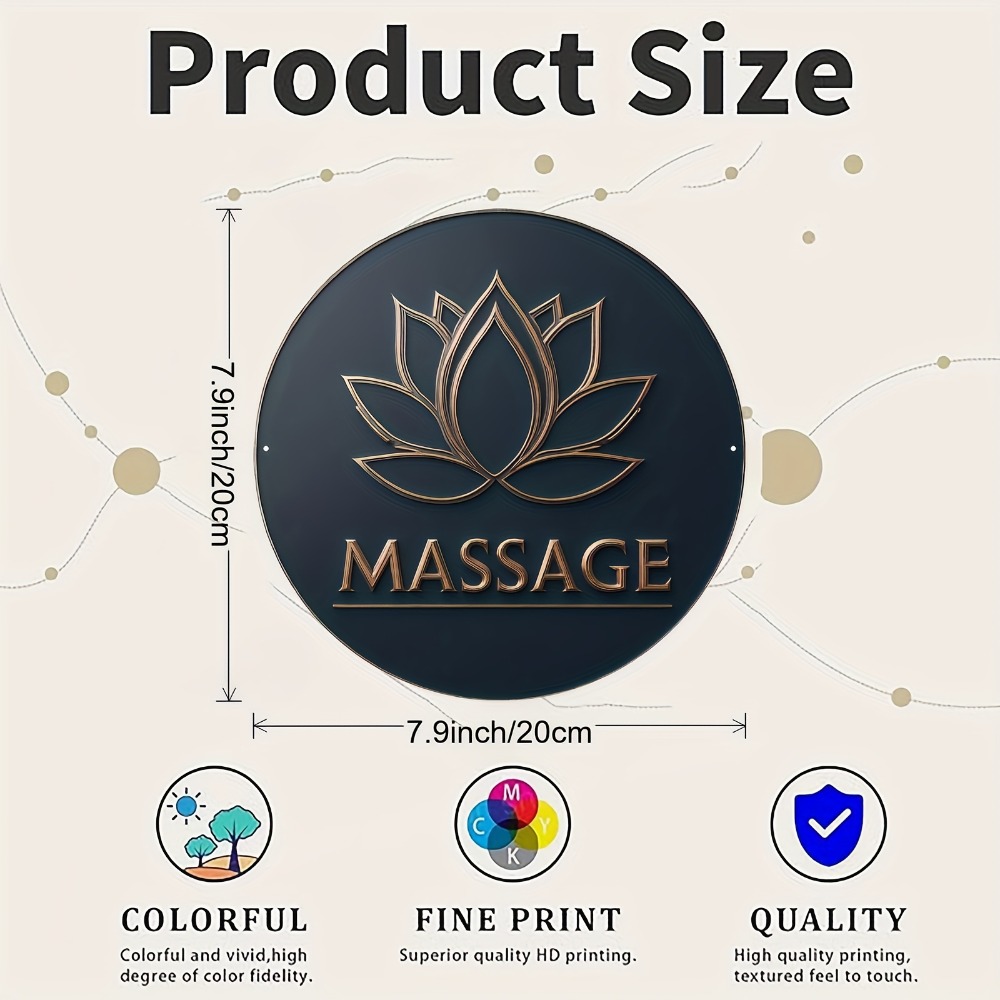 For Lotus-Flower & Spa Wall Ar - Spa Wellness Yoga recension och pris