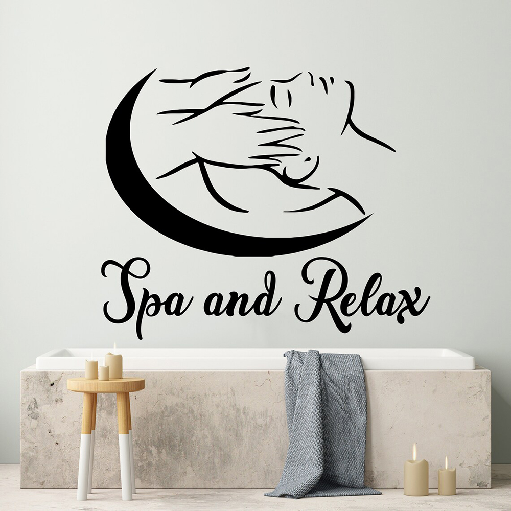 SPA Beauty Salon Wall Decals S - Spa Wellness And Beauty recension och pris