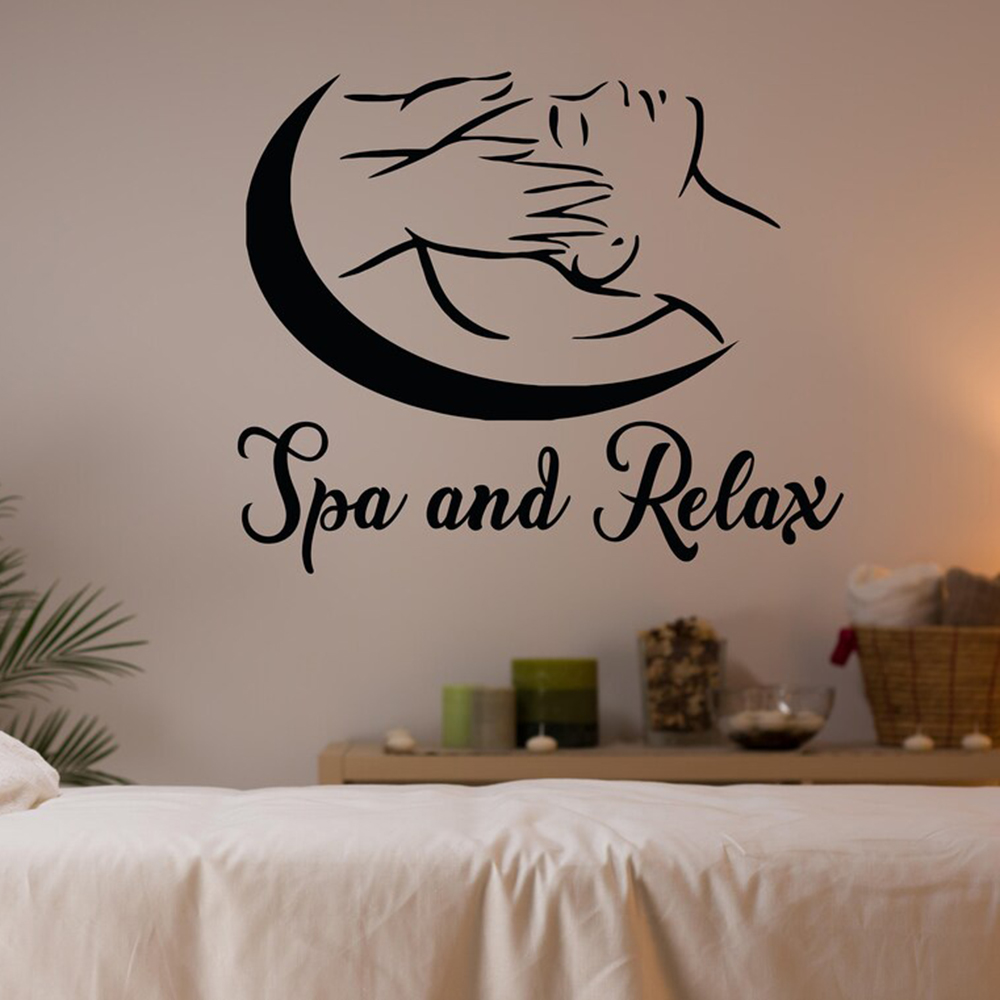 SPA Beauty Salon Wall Decals S - Spa Wellness And Beauty recension och pris