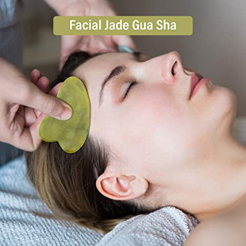 Natural Jade Roller Gua Sha Ma - Spa Wellness Locations recension och pris
