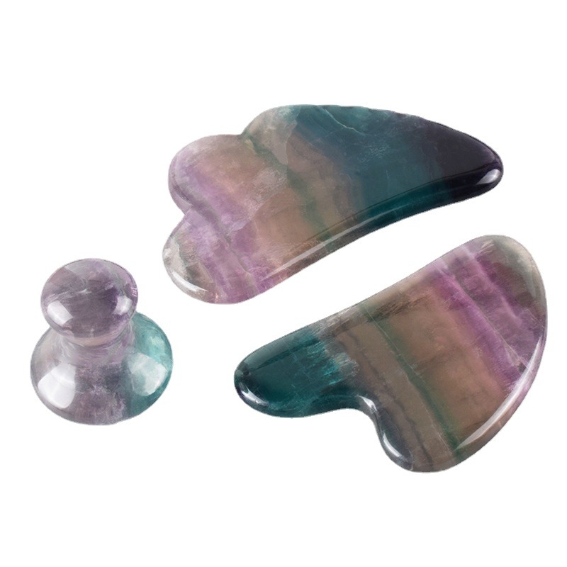 Natural Jade Massager Fluorite - Spa Wellness And Beauty recension och pris