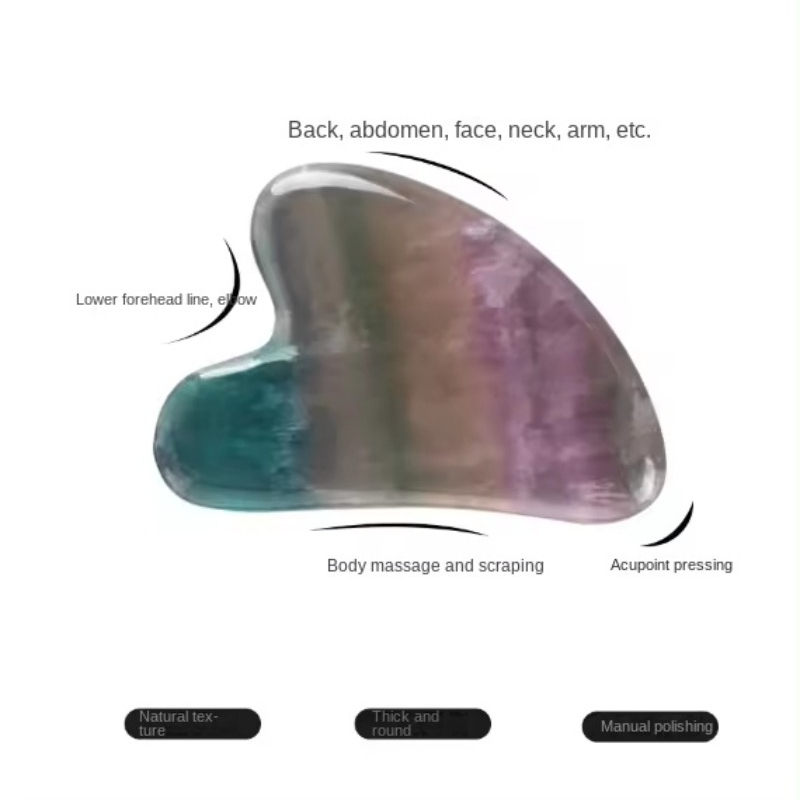 Natural Jade Massager Fluorite - Spa Wellness And Beauty recension och pris