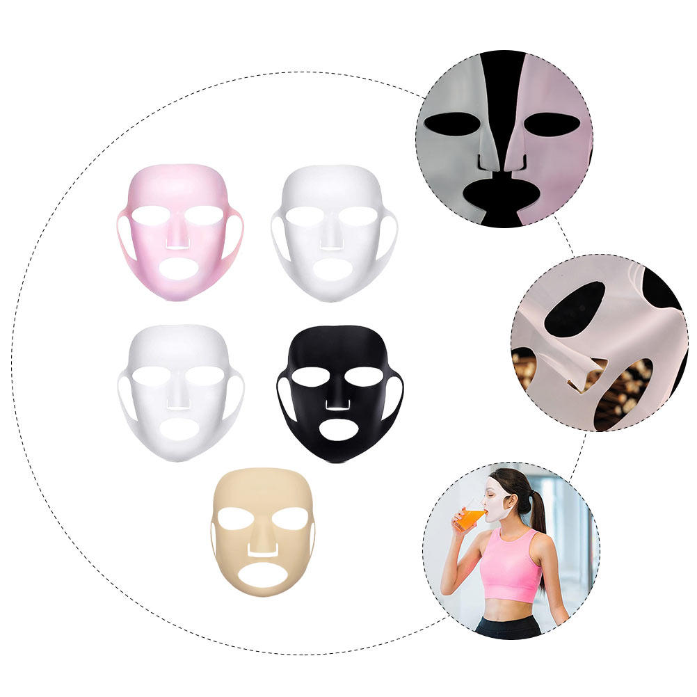 5Pcs Silicone Face Mask Cover  - Face Mask Silicone recension och pris