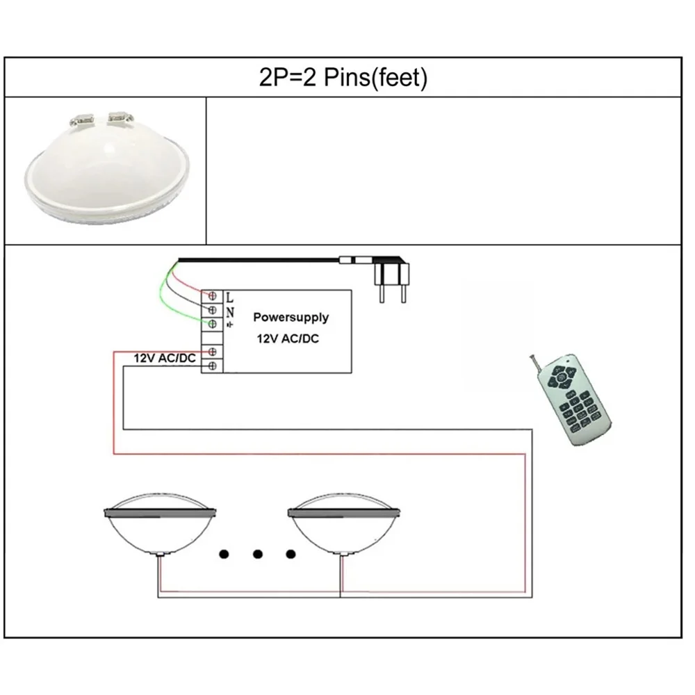 45W RGB LED Underwater Lights  - Xy Spa & Wellness George Town Reviews recension och pris